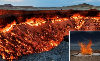 MYSTERY surrounds a massive molten gas pit dubbed as the Gates of Hell