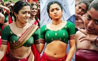 Rashmika Mandanna Hot stills in Pushpa Movie