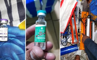 fake corona vaccine water glucose delhi kerala testing kit lclv