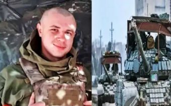 ukraine army brave soldier vitaly blow himself including bridge