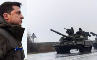 ukraine president road video