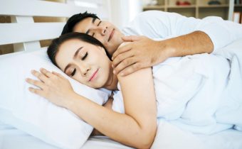 Happy Couple in bed