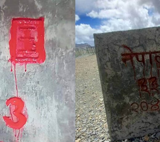 चीनसँगपनि खुल्ला भगवान भरोसाको सीमा : ३४ बर्षसम्म राज्यलाई थाहा नभएको ३३ नम्बर पिल्लर नयाँ