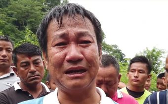 Harka Sampang crying