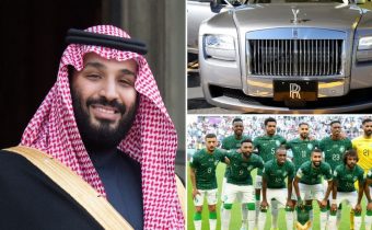 Saudi Footballer Car gift