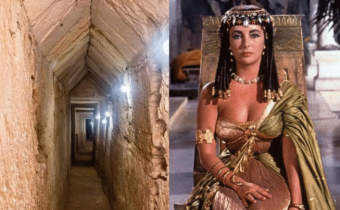 egypt tunnel found beneath ancient egyptian temple cleopatra