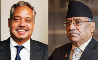 Indian counterpart to Prime Minister Dahal