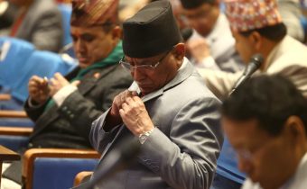 President Dahal Prachanda was selected as the leader of the parliamentary party