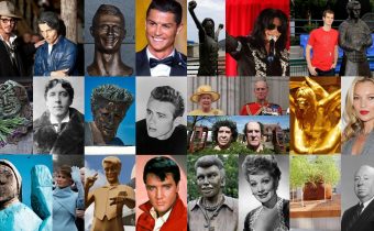 Statues of famous people