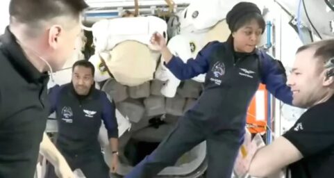 First Arab female astronaut reaches space station
