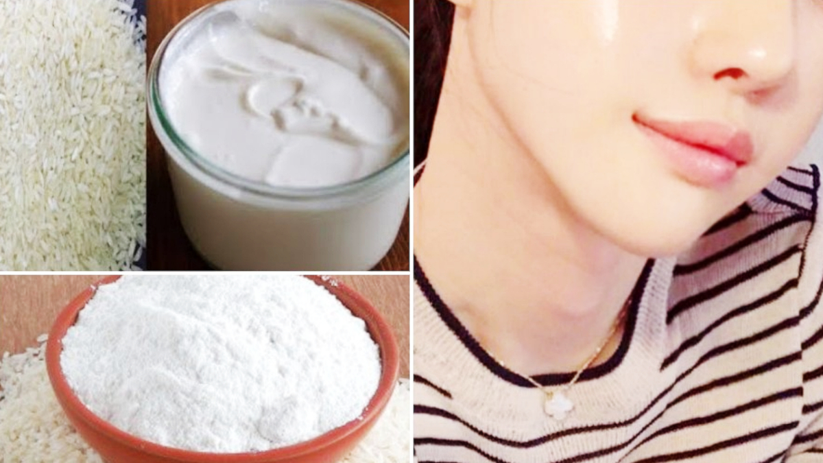 How to get glowing face with rice flour [with method]