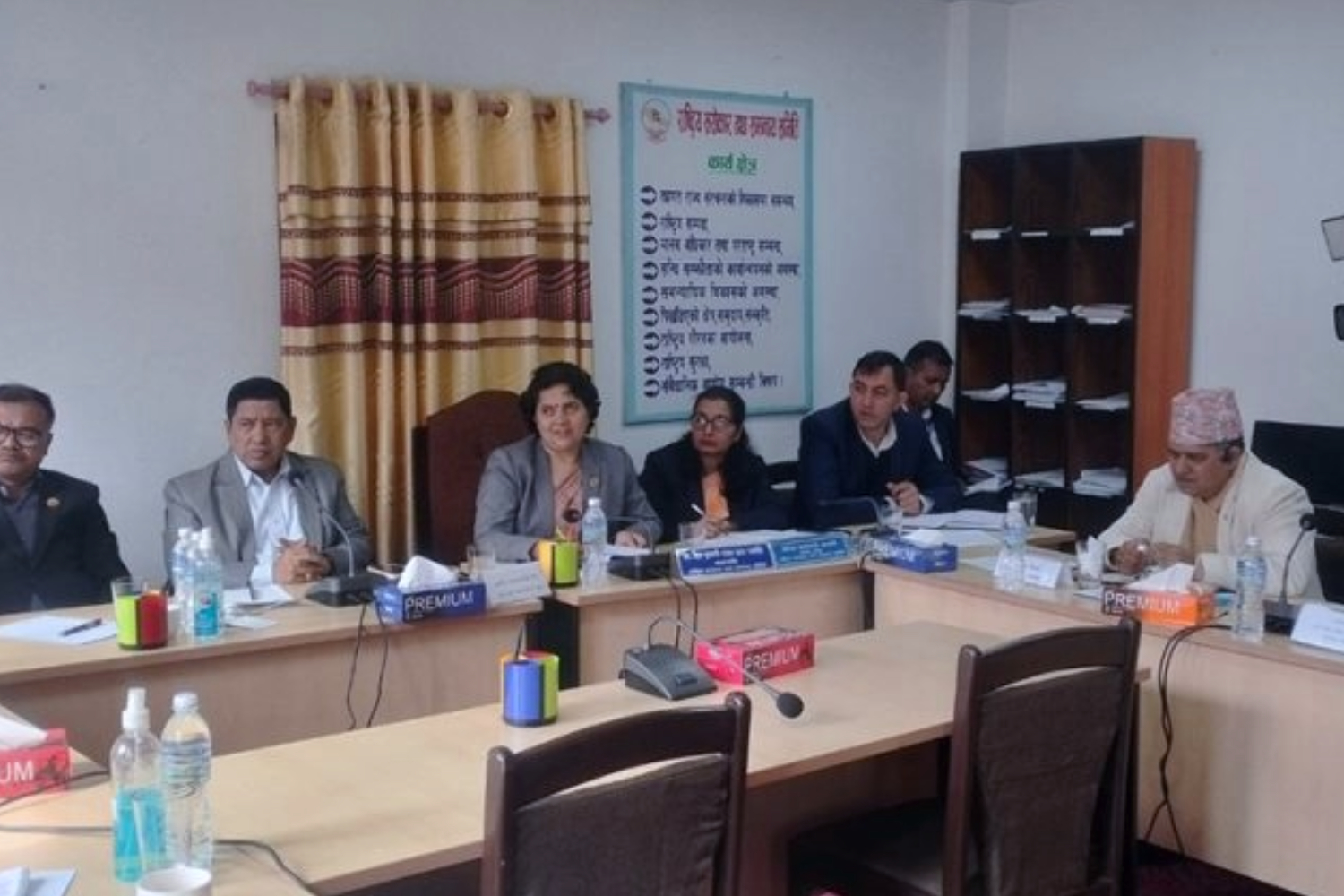 affected by earthquake victims Home Minister Shrestha