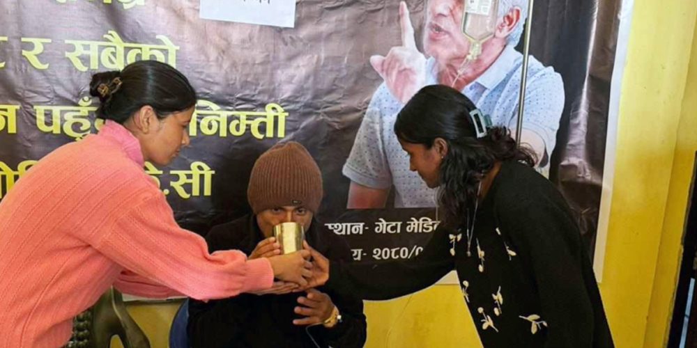 After the locals disobeyed Dr. Govind KC's fast is over