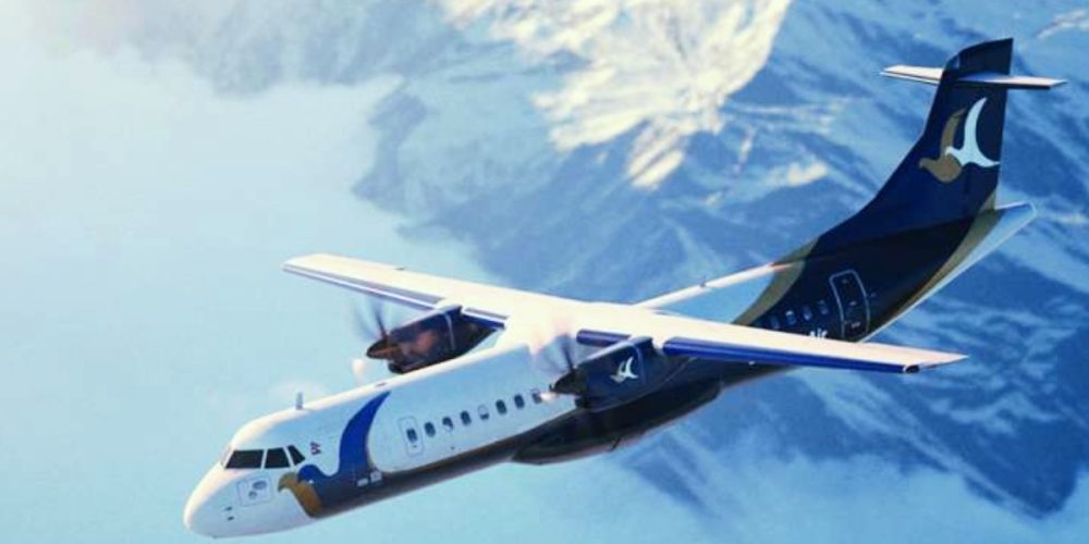 After the passengers opened the doors of Buddha Air, which was about to fly to Kathmandu...