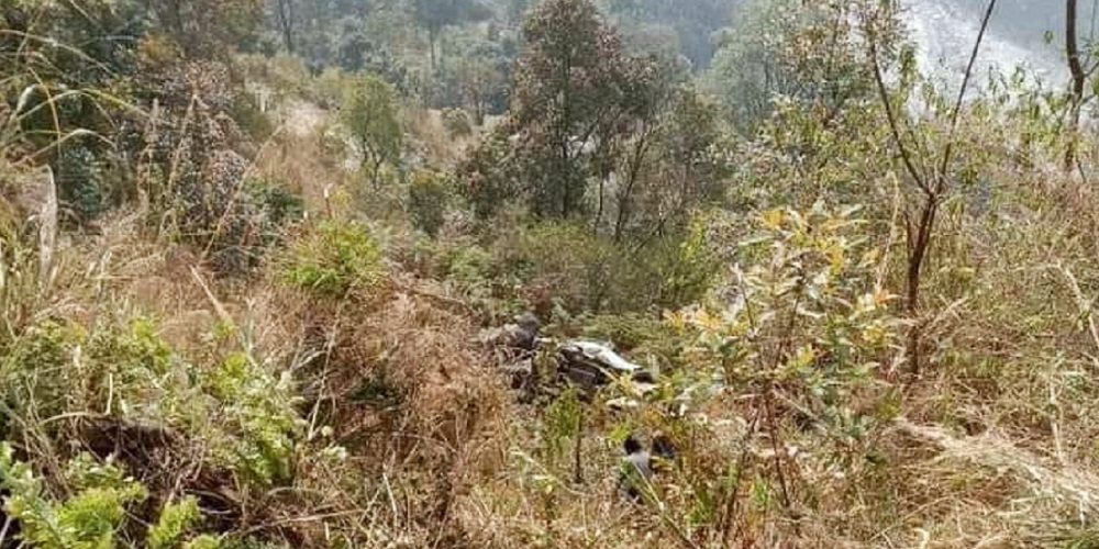 Jeep accident in Helambu, two Bhutanese killed