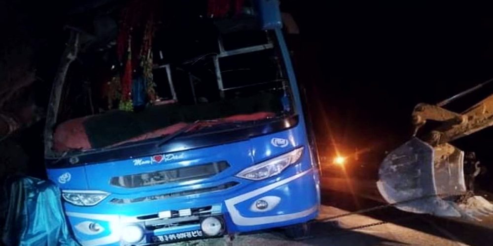 Two died in Dang bus accident