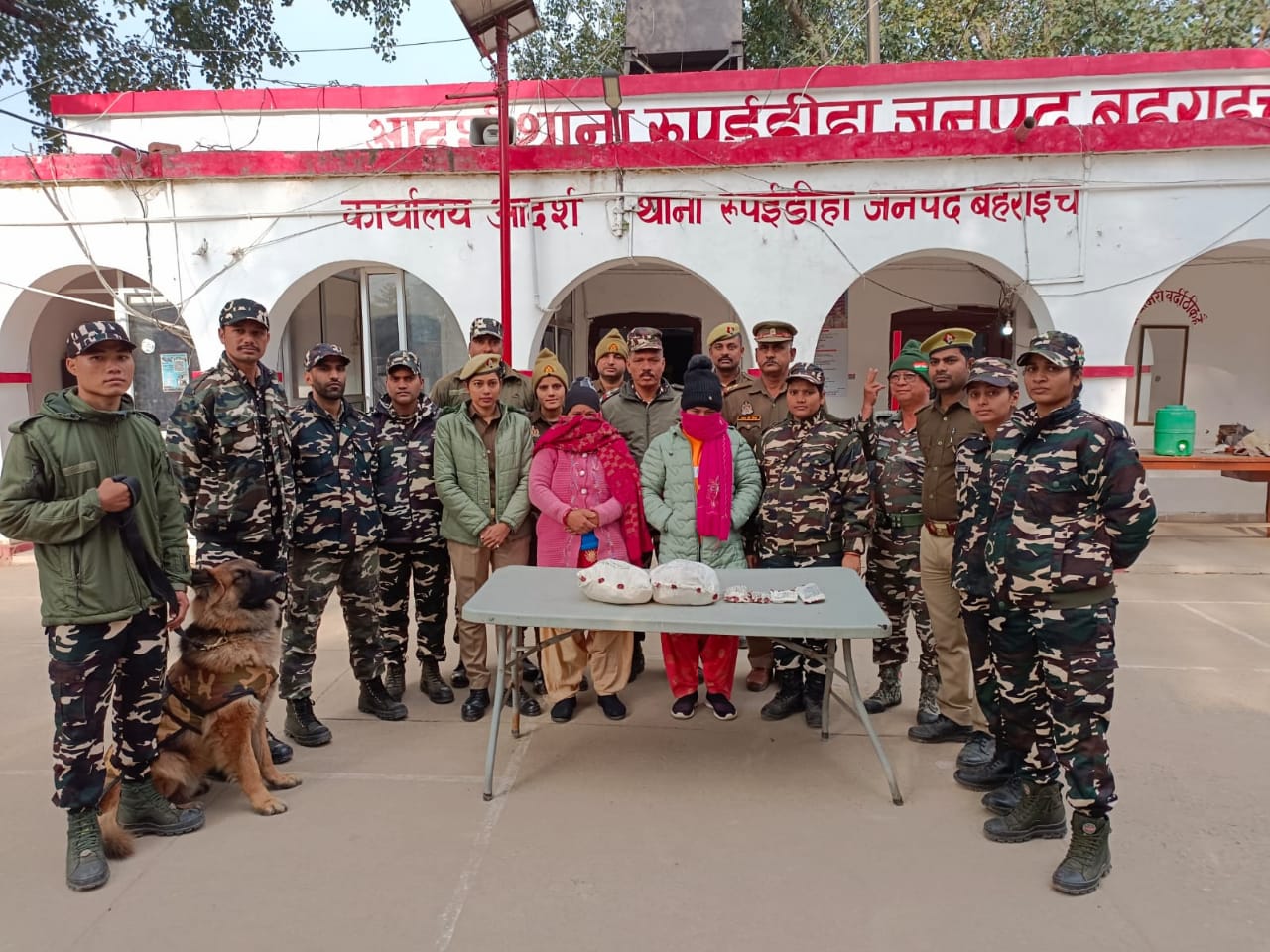 Who are the two Nepali women who were arrested in India with millions of hashish?