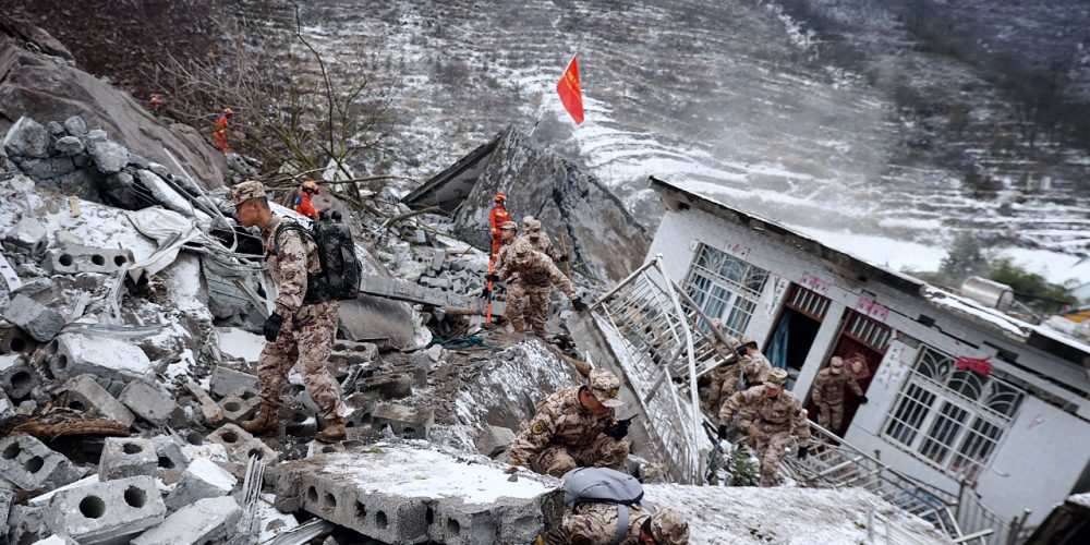 china earthquake 7.1 magnitude