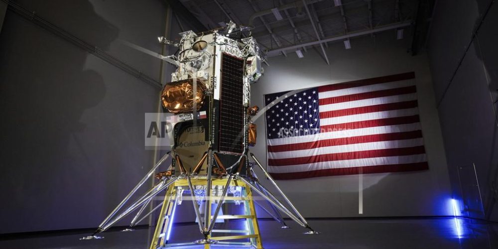 American private spacecraft lands on the moon for the first time in more than 50 years
