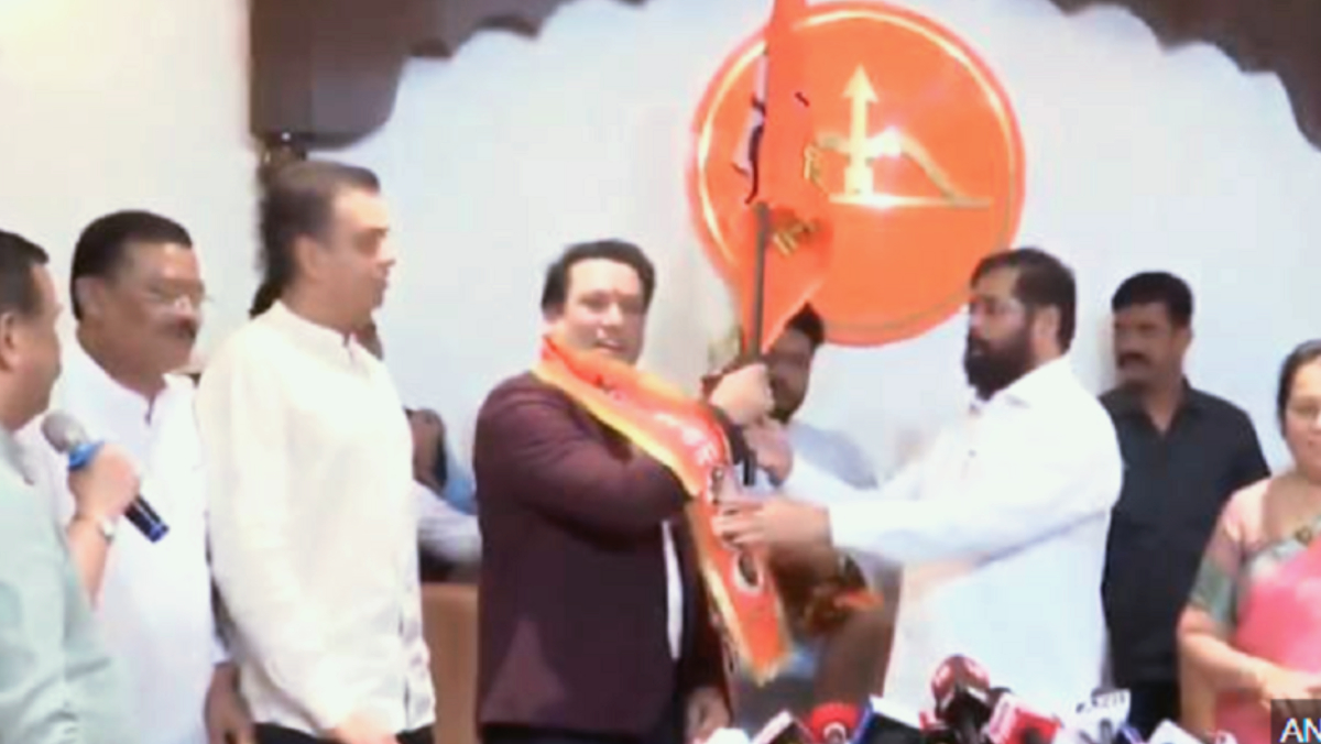 Govinda joins Shiv Sena speculation about contesting elections