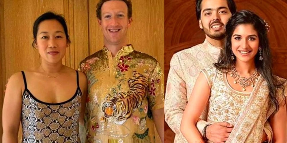 Mark Zuckerberg's couple was shocked to see Ambani