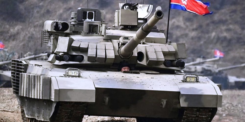 Photos of Kim inside a battle tank have shocked the world