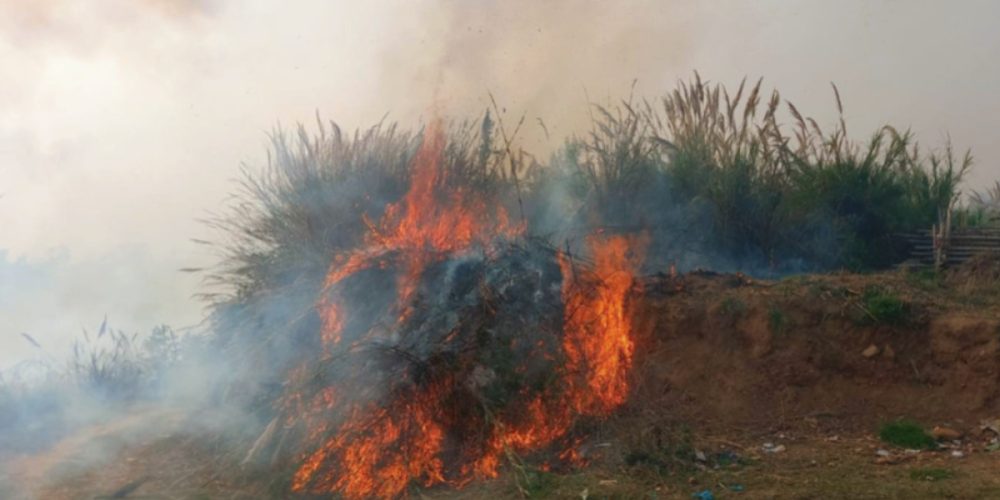 A massive fire broke out in Mahalakshmi in Dhankuta