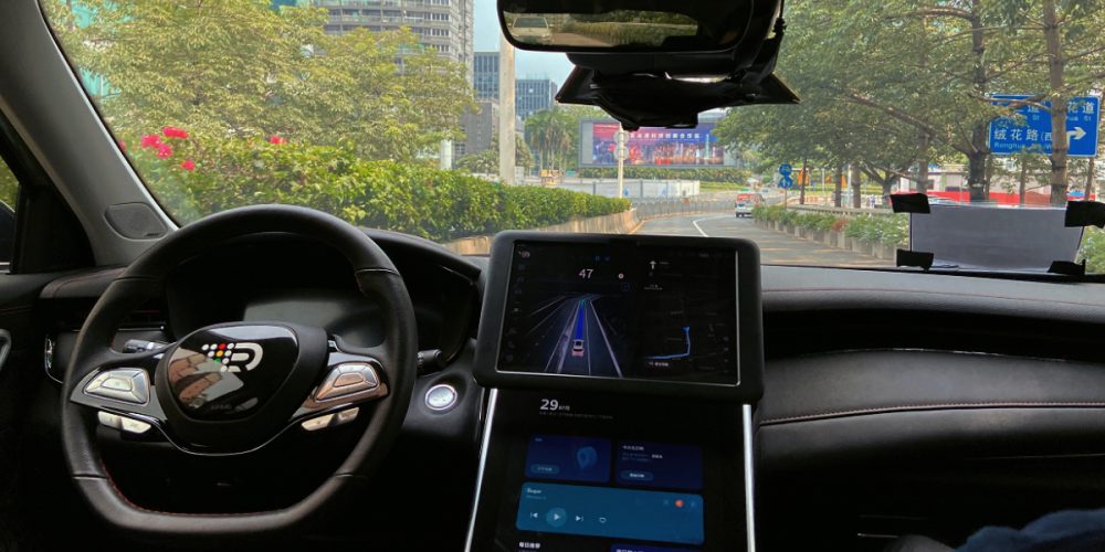 China Without Driver Car