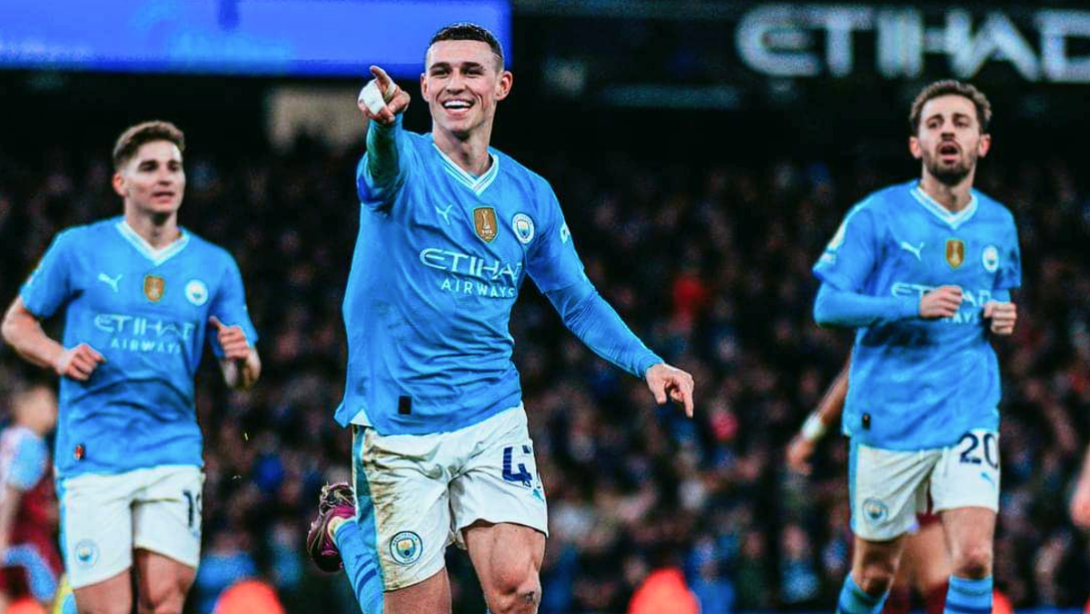 Foden's hat-trick wins for City