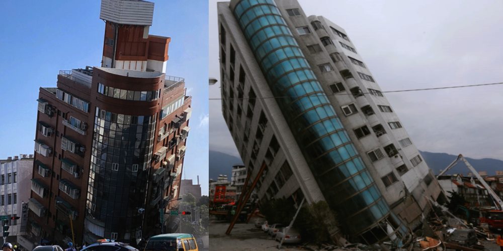 Strong earthquake in Taiwan