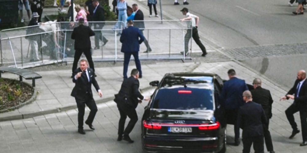 Shots fired at the Prime Minister of Slovakia
