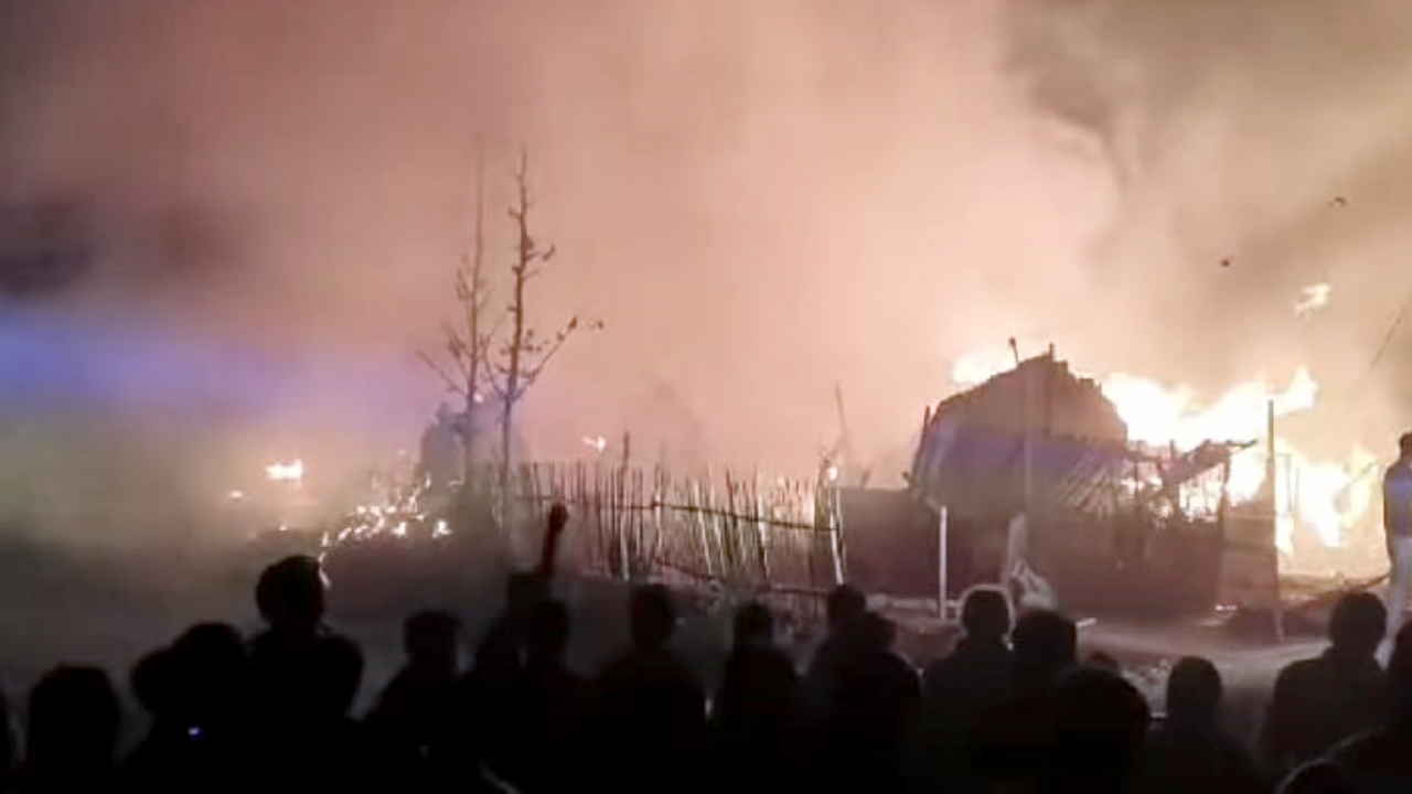 "Massive Fire Breaks Out Due to Mosquito Repellent Smoke"?