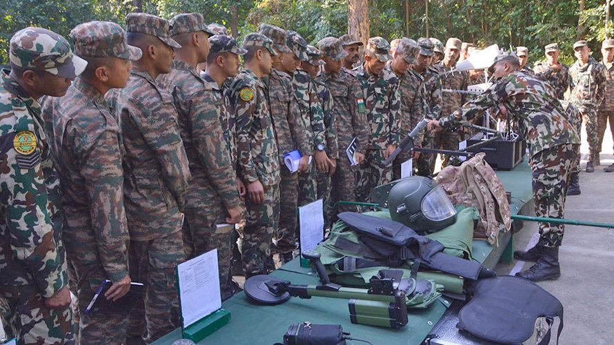 Nepal-India Joint Military Exercise Begins