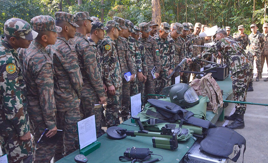 Nepal-India Joint Military Exercise Begins