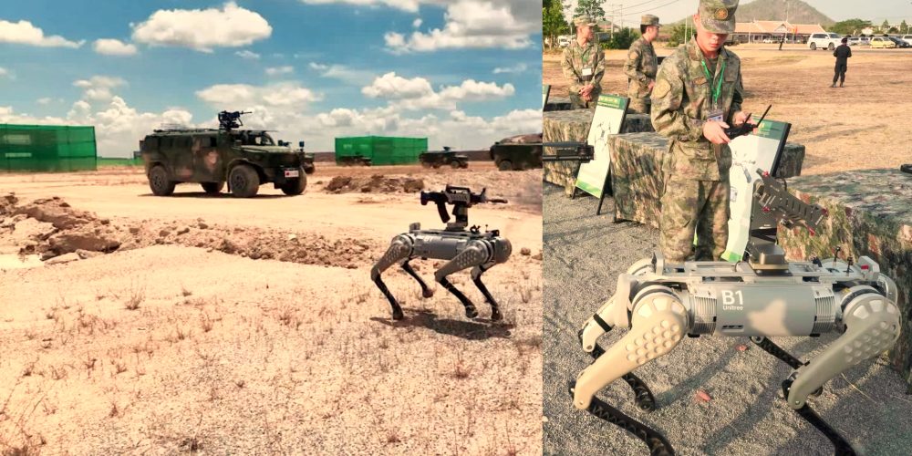 Another Miracle of China Short-Range Air Defense System Mounted on Robotic Dog