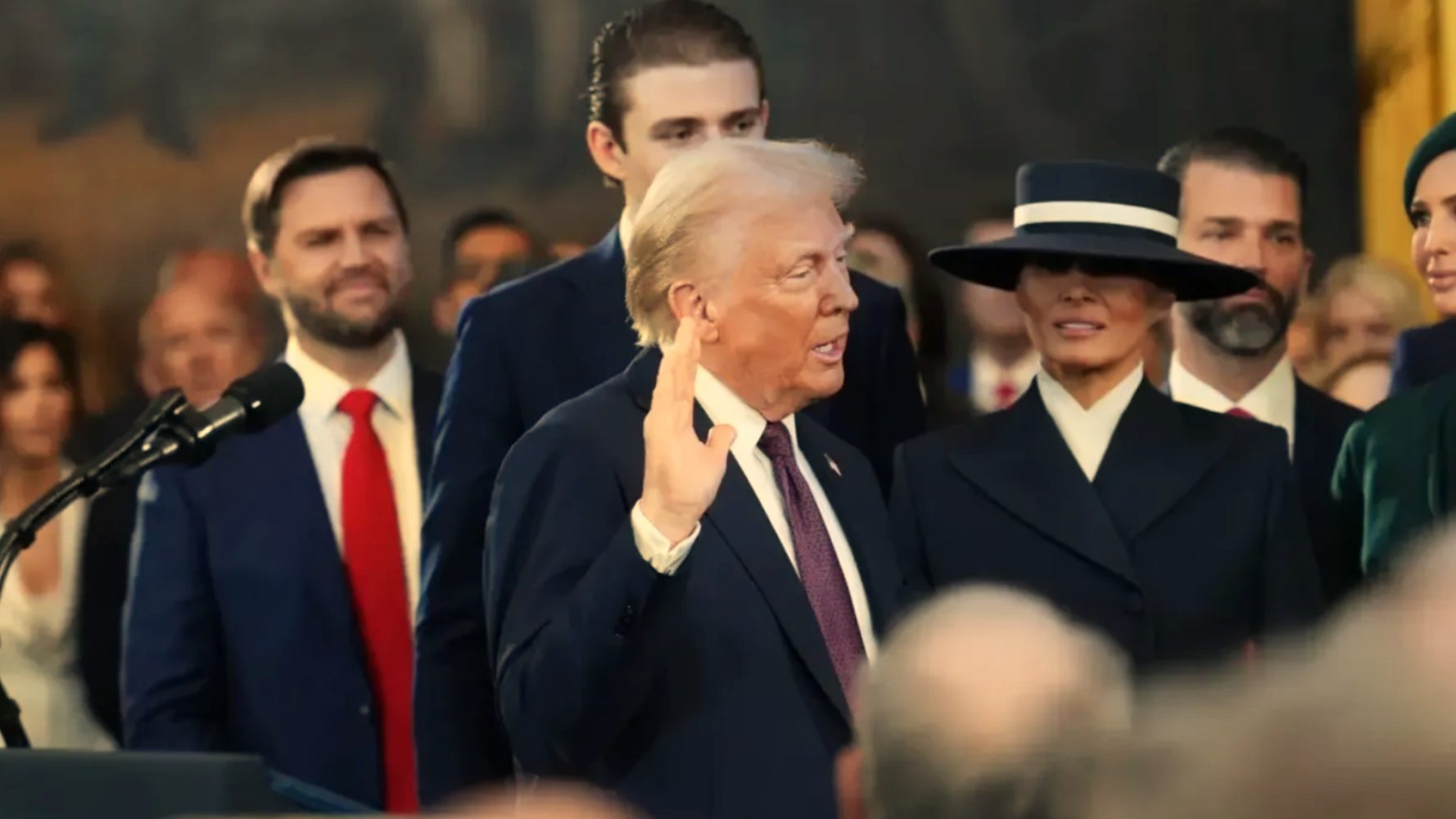 Donald Trump sworn in as 47th President of the United States