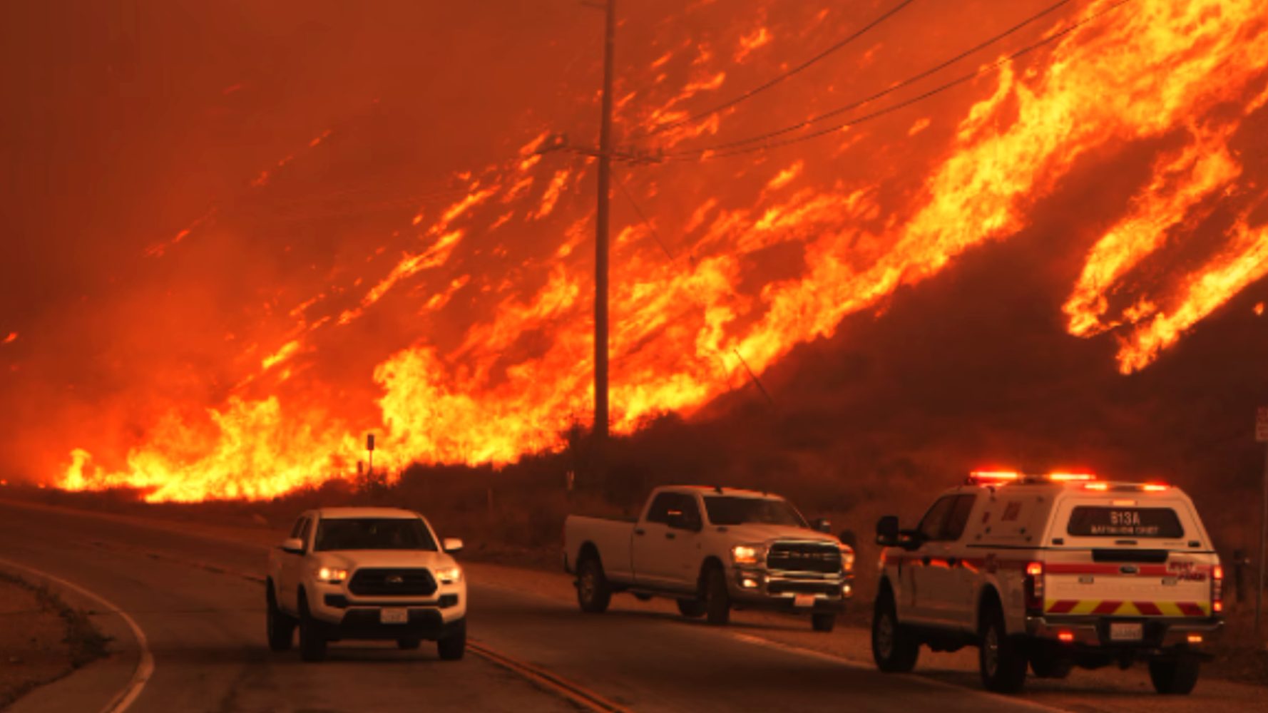 Over 50,000 under evacuation orders or warnings as California wildfire spreads