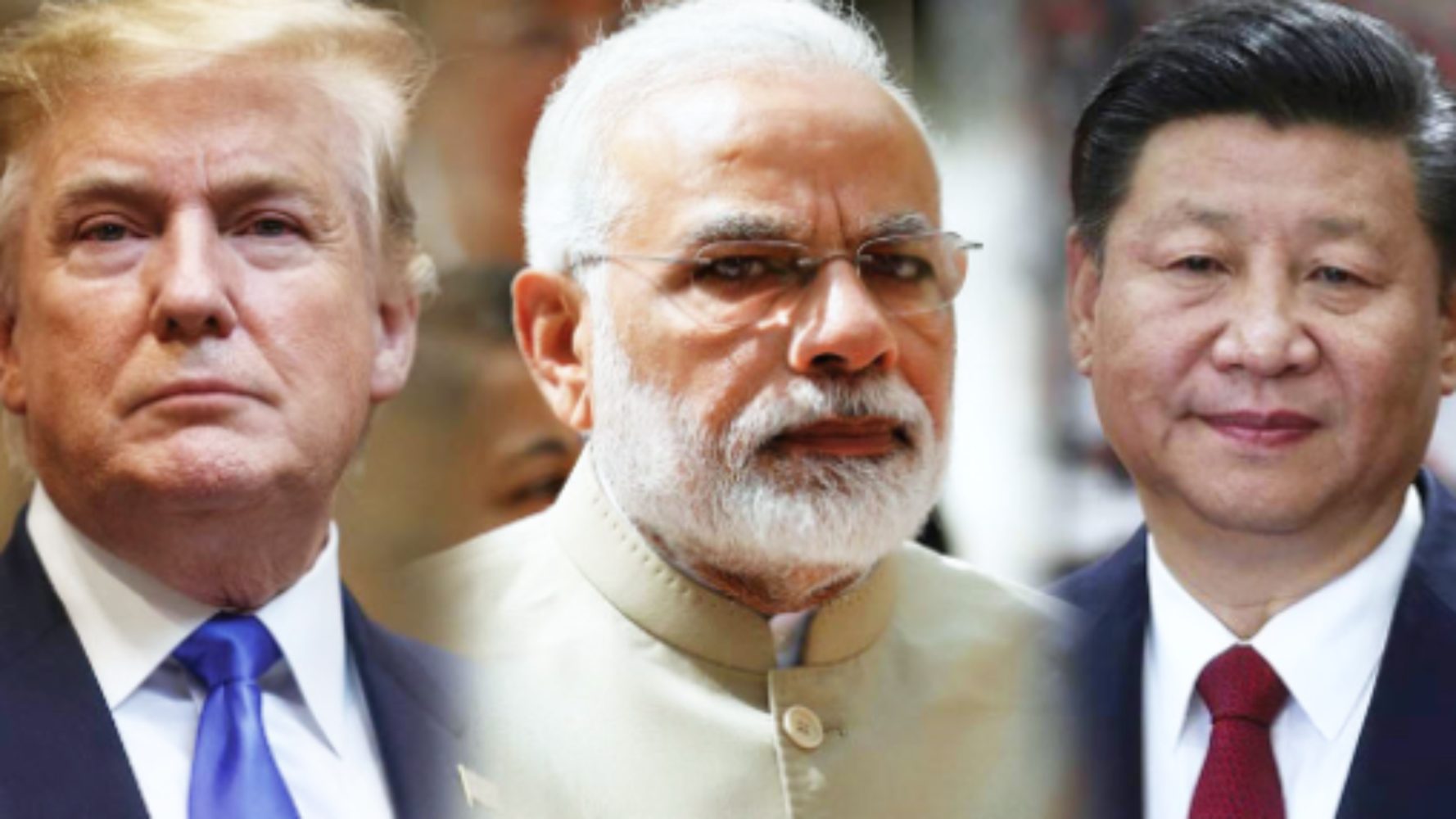 Trump xi Modi
