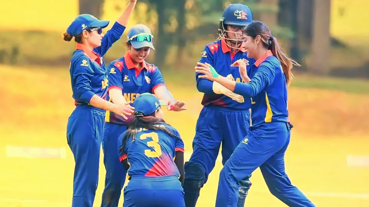 "Nepal's First Victory in Women's T20 Series"