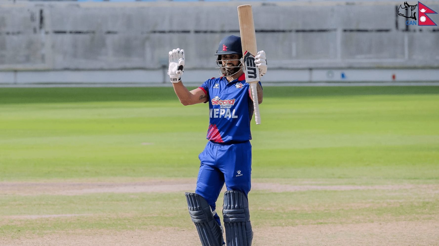 "Kushal breaks Dipendra's record in the match against Kuwait"