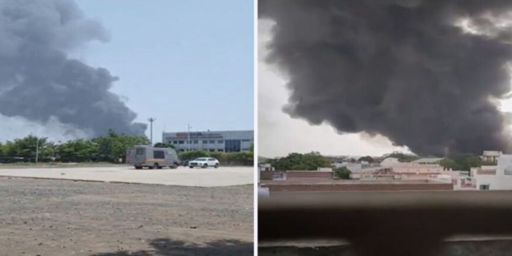 Plane Carrying 242 Passengers Crashes Near Indian Airport