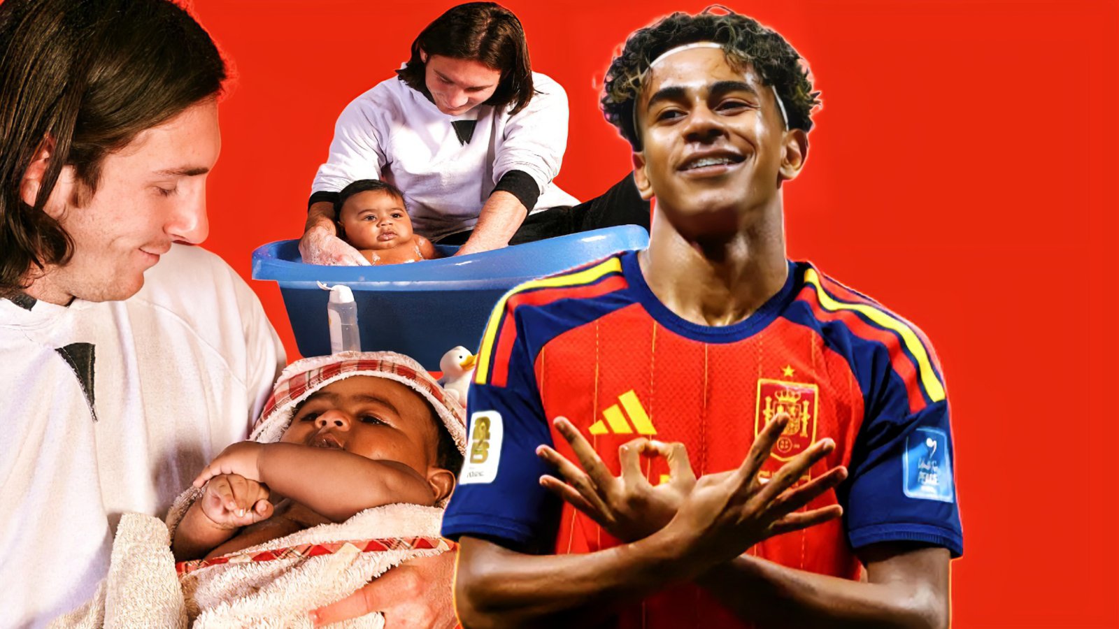 Rare Moment: Messi Faces Spain’s Yamal, the Baby He Once Held
